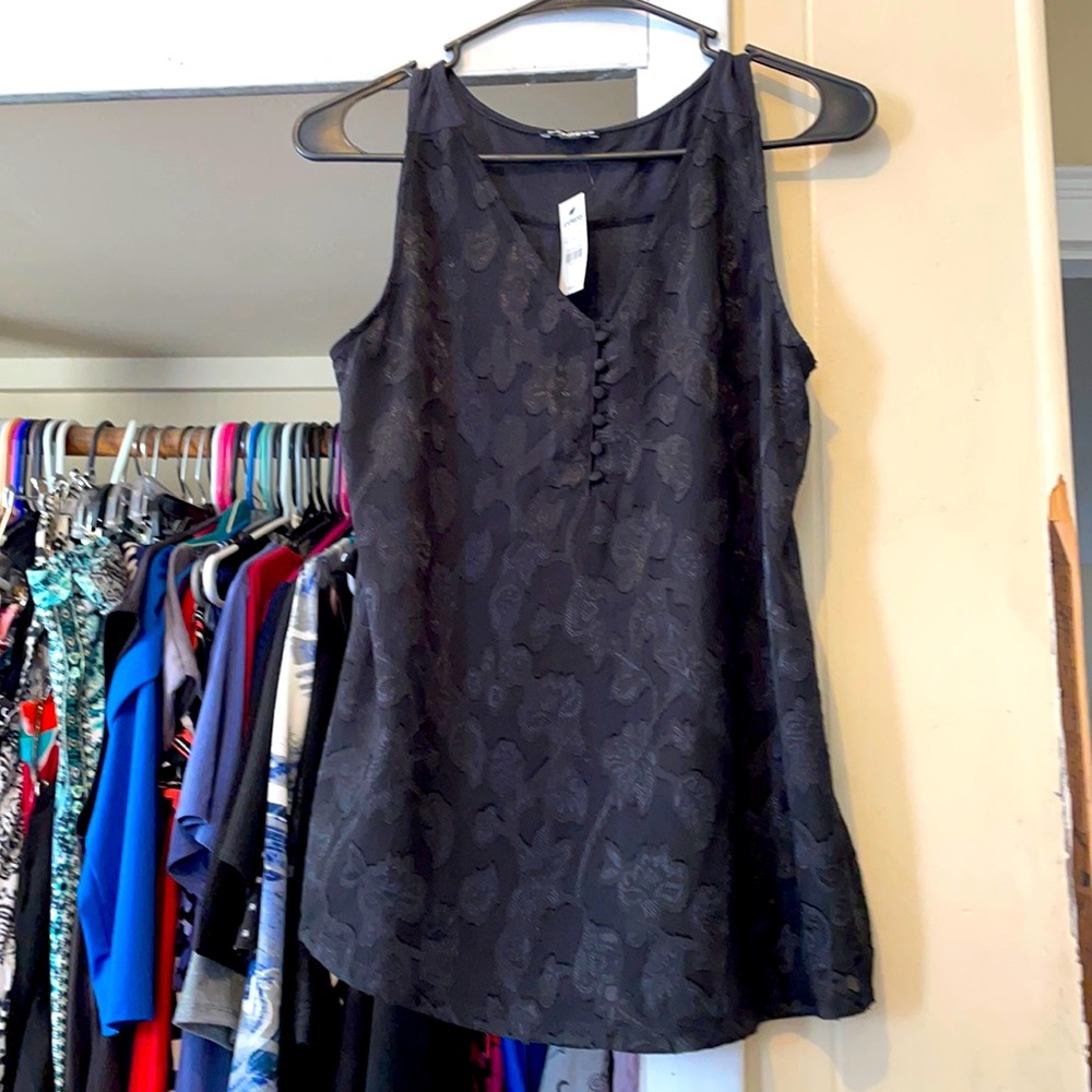 NWT Express sleeveless dressy tank top